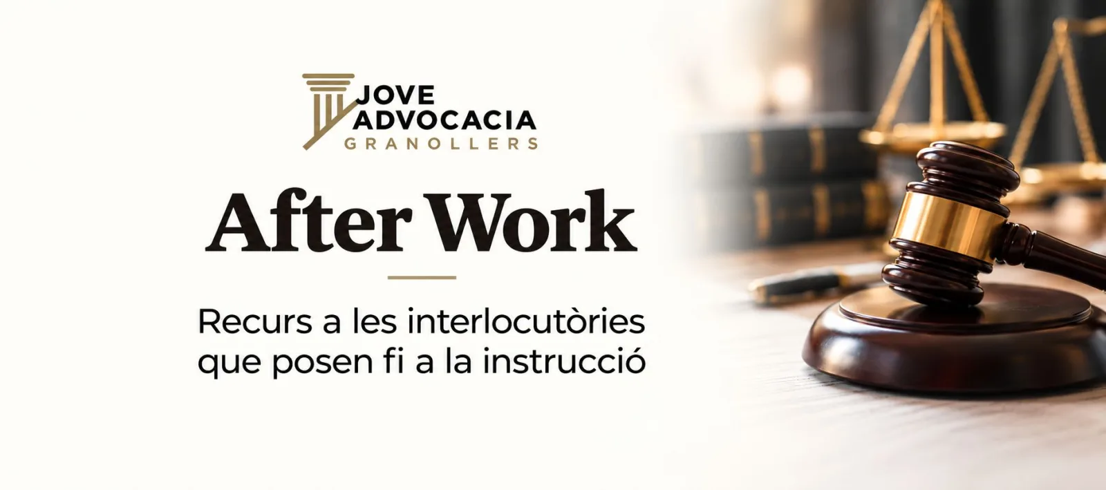 Afterwork de dret penal: recursos contra les interlocutòries que posen fi a la instrucció