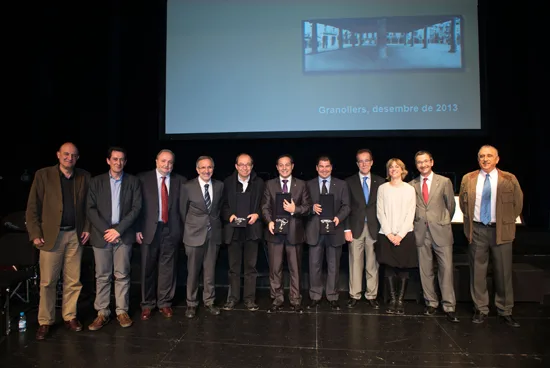 Nuestro Colegio recibe el máximo galardón de Granollers